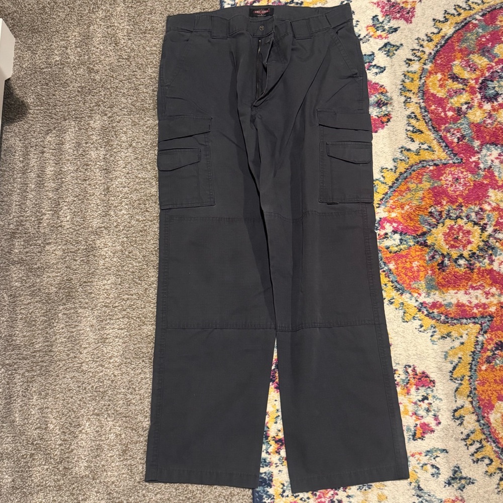 3 pairs Tru Spec Men's Charcoal Tactical Pants 3 pairs - Picture 3 of 6